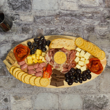 Tabla para Charcutería Elipse para Mesa