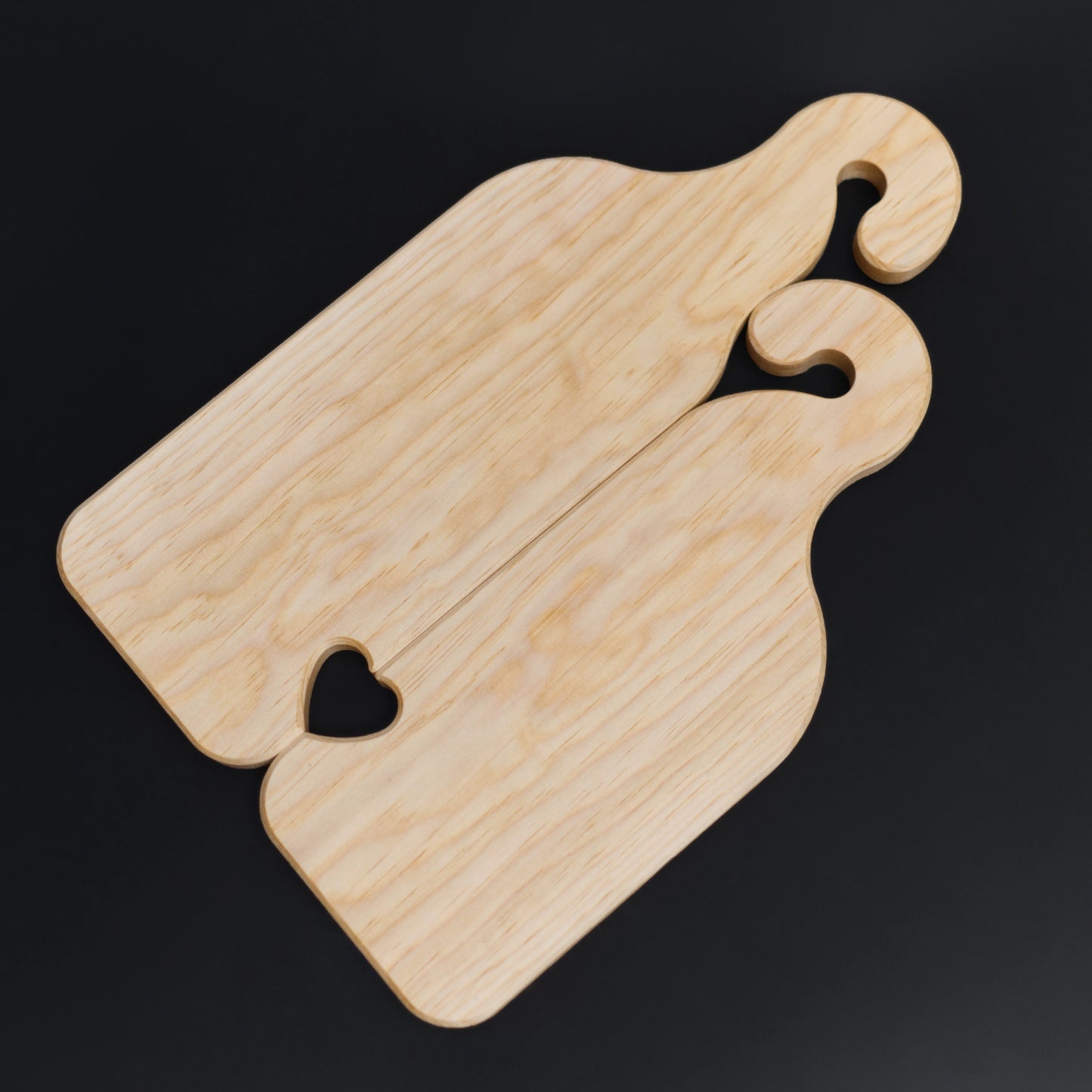 Tablas para Charcutería Porta Vino para Pareja (Par)